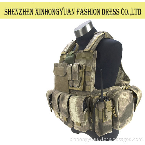 new design Military Tactical Vest, 1000D waterproof nylon ISO standard tactical vest for security